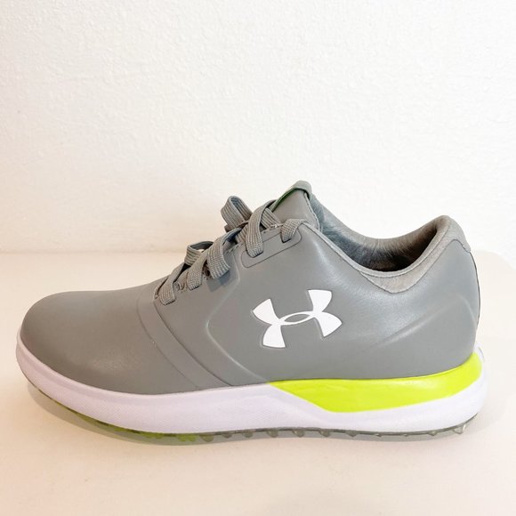 Under Armour WMNS Spikeless Golf Shoes Grey Size 5 - Picture 2 of 9